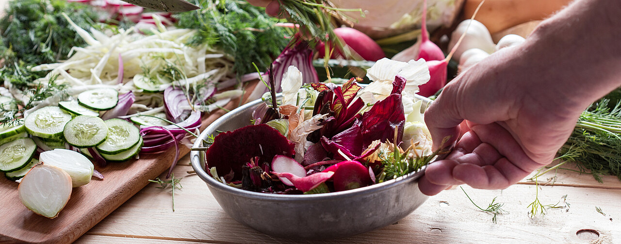 Sschüssel mit Salat