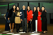 The Symrise team with the Natura CEO João Paulo Ferreira