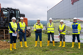 Spatenstich Symrise 2. Bauabschnitt Logistikzentrum Holzminden Spatenstich Symrise 2. Bauabschnitt Logistikzentrum Holzminden