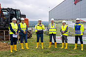 Groundbreaking Symrise 2. construction phase logistic center Holzminden Groundbreaking Symrise 2. construction phase logistic center Holzminden