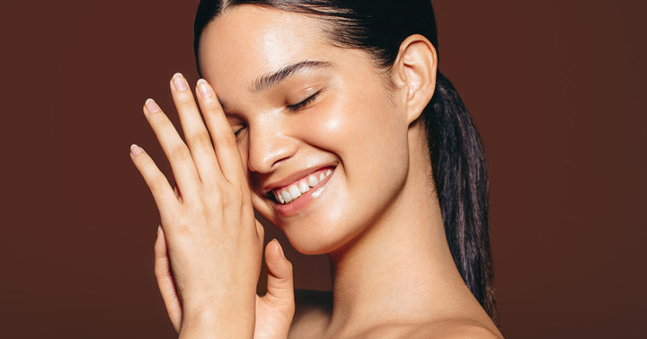 beautiful young woman smiling