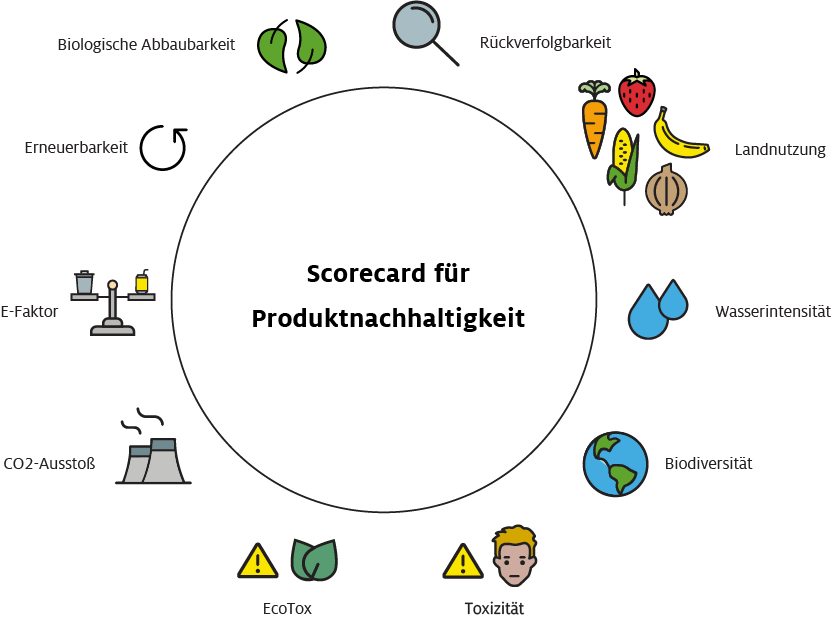 Scorecard zur Produktnachhaltigkeit