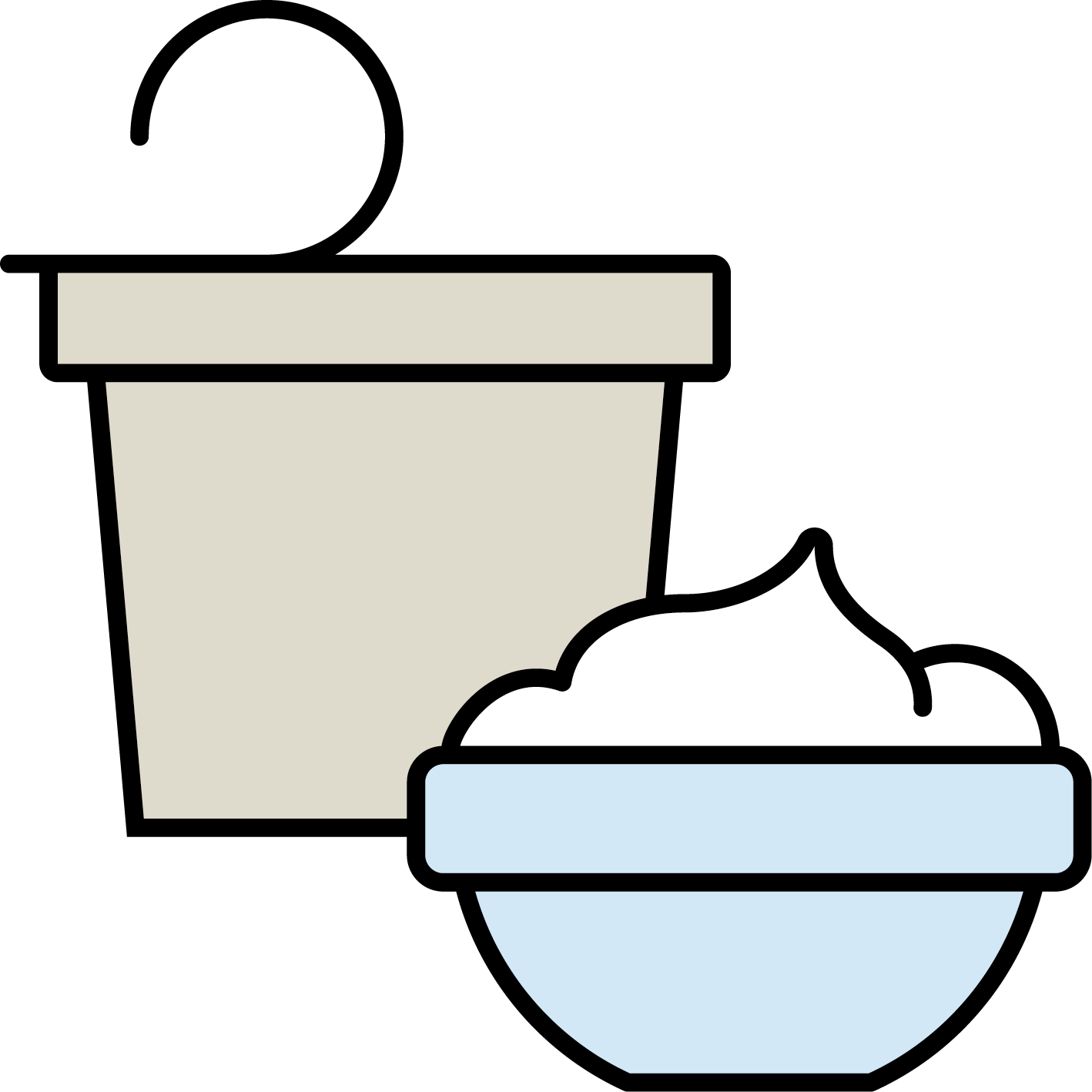 Masking to build signature dairy taste profile