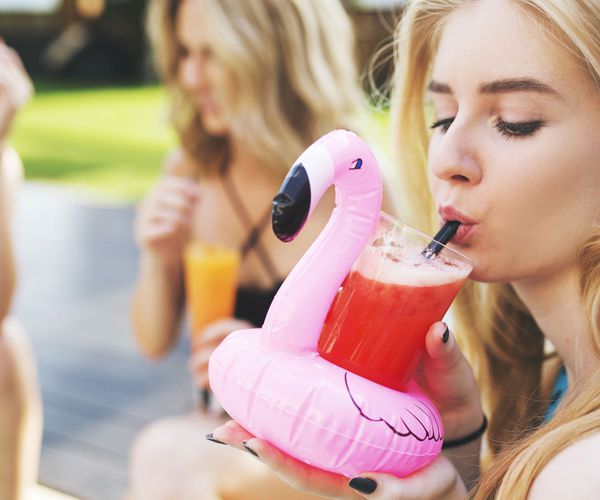 Symrise Getränke im Flamingo-Fieber