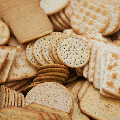 Savory biscuits and crackers
