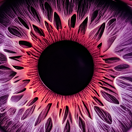 Menschliches Auge Nahaufnahme