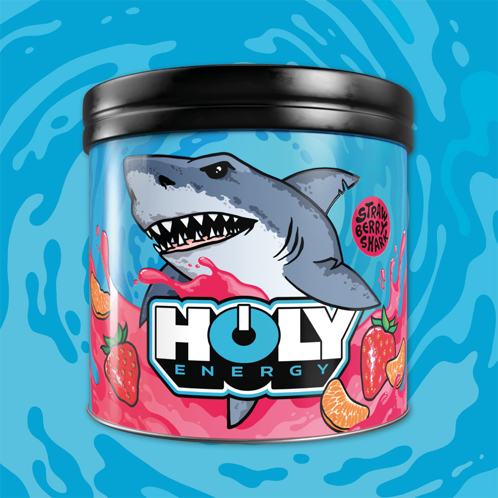 Holy Energy Strawberry Shark Tub